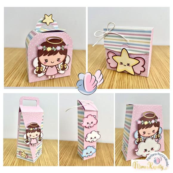 Personalizados -caixinhas-chuva de Bençãos Menina - 10 Itens