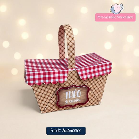 Personalizados- Caixinhas - Piquenique - 25 Itens