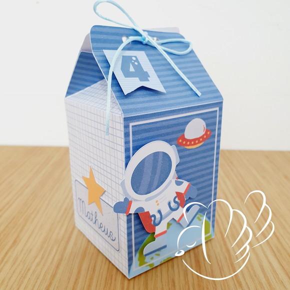 Personalizados-caixinhas - Astronauta - 10 Itens