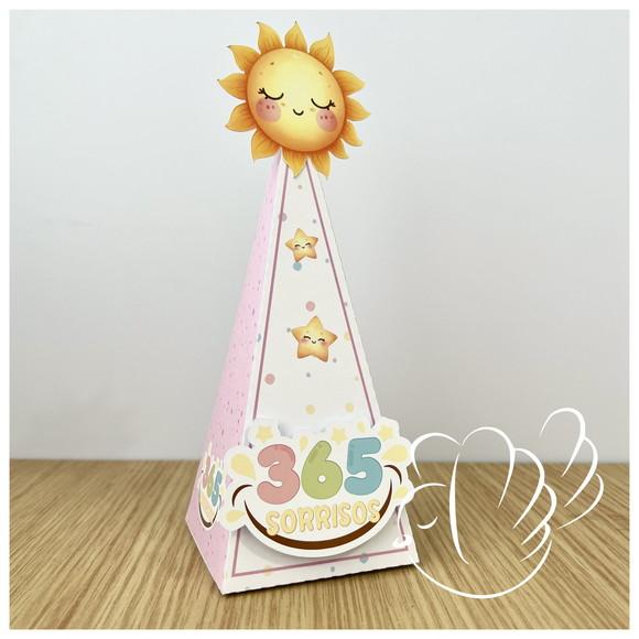 Personalizados-caixinhas - 365 Sorrisos Menina - 10 Itens