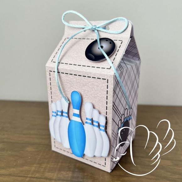 Personalizados-caixinhas - Boliche - 10 Itens