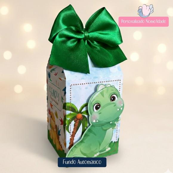 Personalizados-caixinhas - Dinossauros Coloridos - 50 Itens