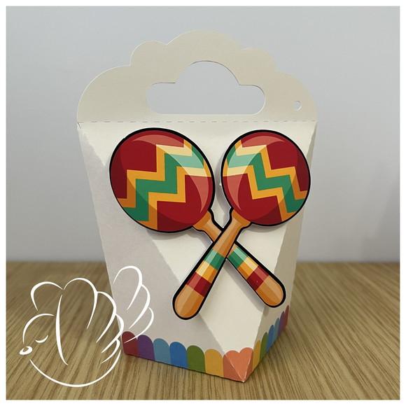 Personalizados-caixinhas - Instrumentos Musicais - 10 Itens
