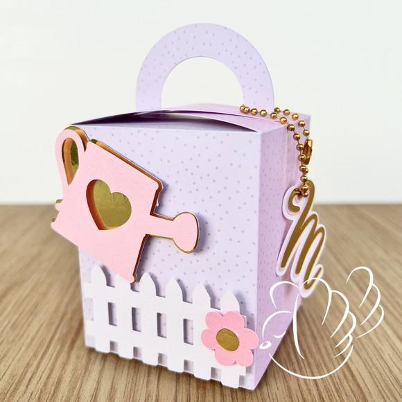 Personalizados-caixinhas - Jardim Encantado Luxo - 10 Itens