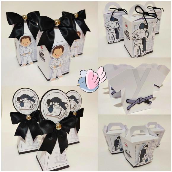 Personalizados-caixinhas - Judô - 10 Itens