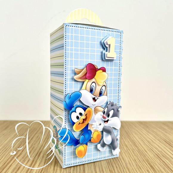 Personalizados-caixinhas - Looney Tunes Baby - 10 Itens