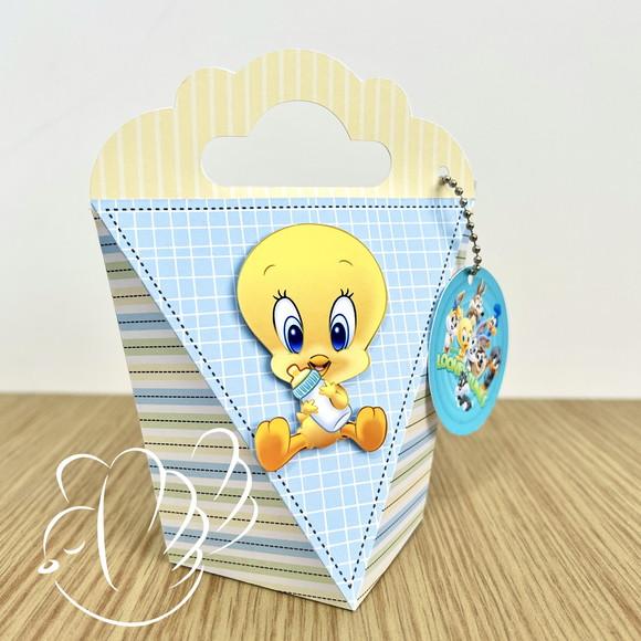 Personalizados-caixinhas - Looney Tunes Baby - 10 Itens