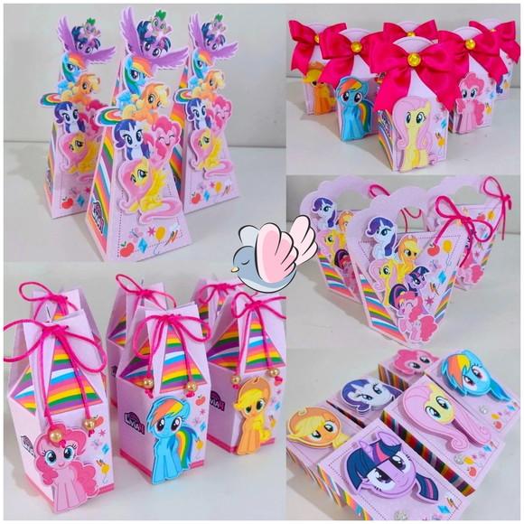Personalizados-caixinhas - My Little Pony - 10 Itens