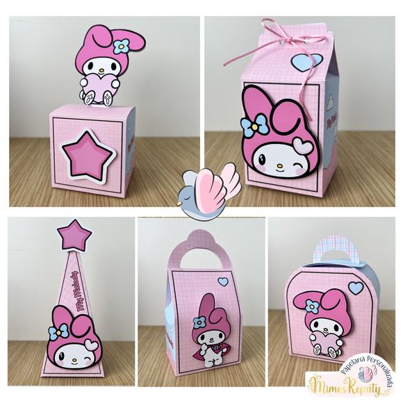 Personalizados-caixinhas - My Melody - 10 Itens