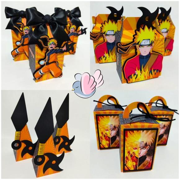 Personalizados-caixinhas - Naruto - 10 Itens
