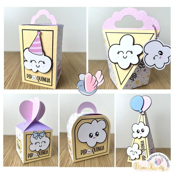 Personalizados-caixinhas - Pipoquinhas - 10 Itens