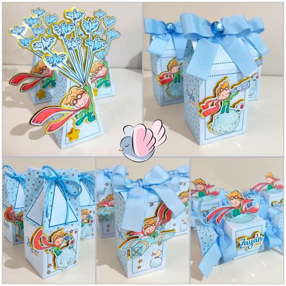 Personalizados-caixinhas - Pequeno Principe - 10 Itens