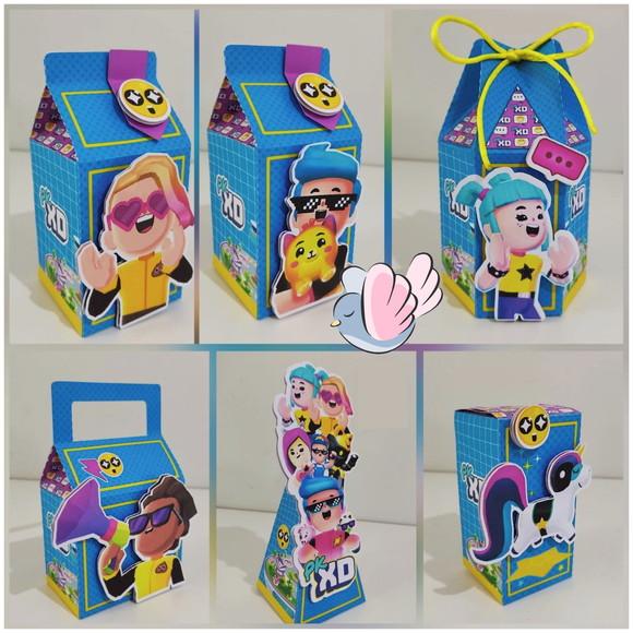 Personalizados-caixinhas - Pkxd - 10 Itens