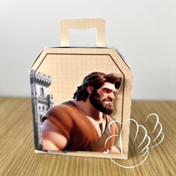 Personalizados-caixinhas - Rei Davi - 10 Itens
