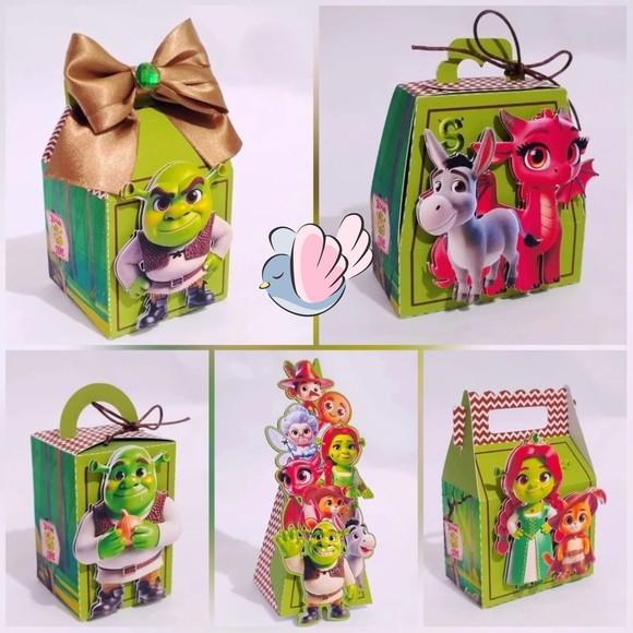 Personalizados-caixinhas - Shrek - 10 Itens