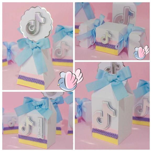 Personalizados-caixinhas - Tik Tok Candy - 10 Itens