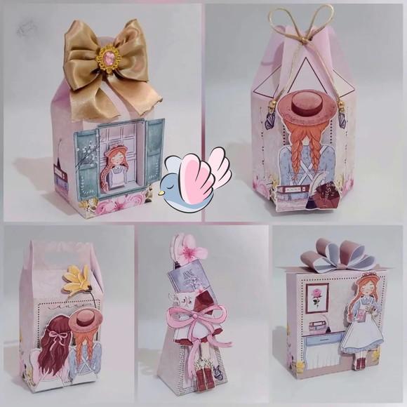 Personalizados-caixinhas- Anne - 10 Itens