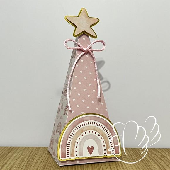 Personalizados-caixinhas- Arco Iris Boho - 10 Itens