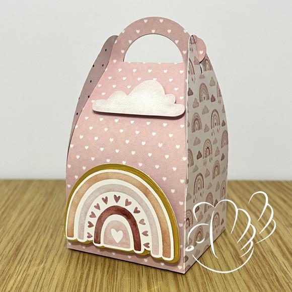 Personalizados-caixinhas- Arco Iris Boho - 10 Itens
