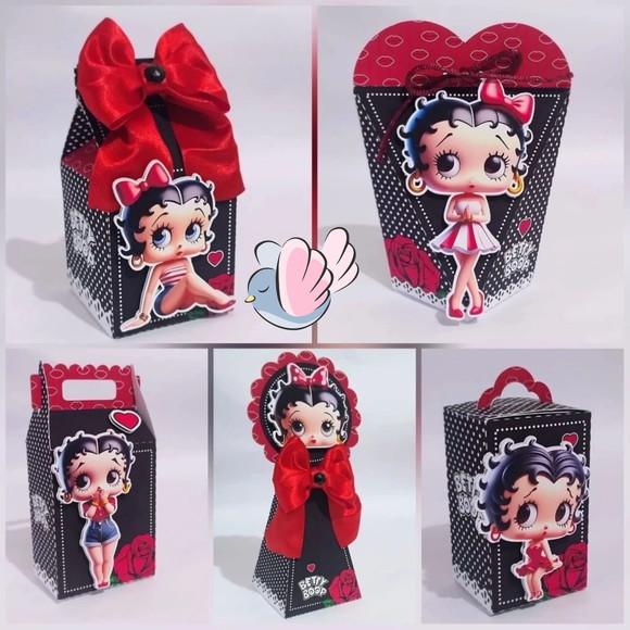 Personalizados-caixinhas- Betty Boop - 10 Itens