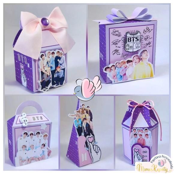 Personalizados-caixinhas- Bts - 10 Itens