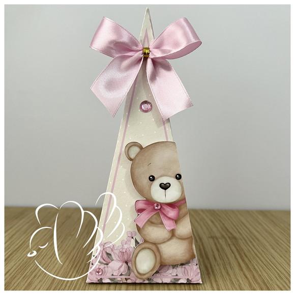 Personalizados-caixinhas- Chá de Bebê Ursinha - 10 Itens
