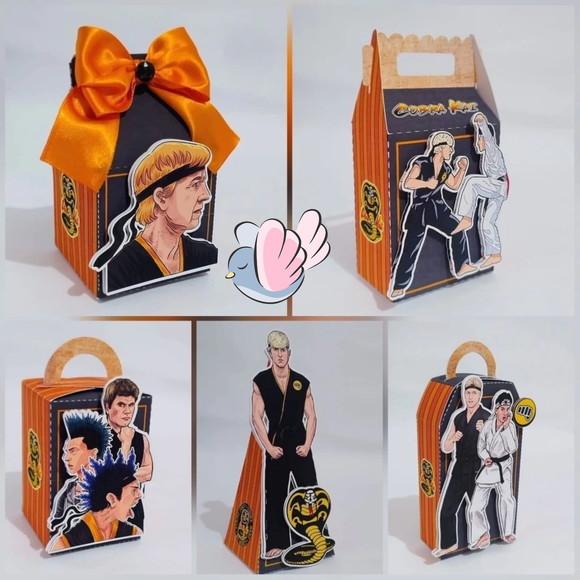 Personalizados-caixinhas- Cobra Kai - 10 Itens