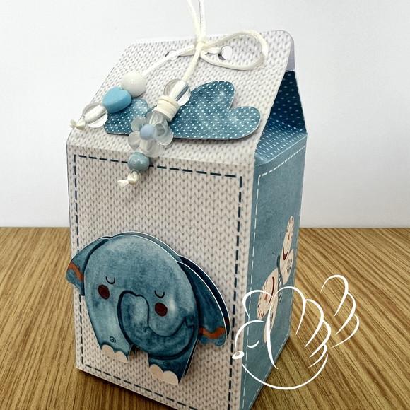 Personalizados-caixinhas- Elefante Boho - 10 Itens