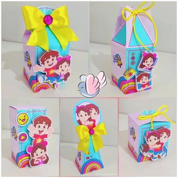 Personalizados-caixinhas- Maria Clara e Jp - 10 Itens