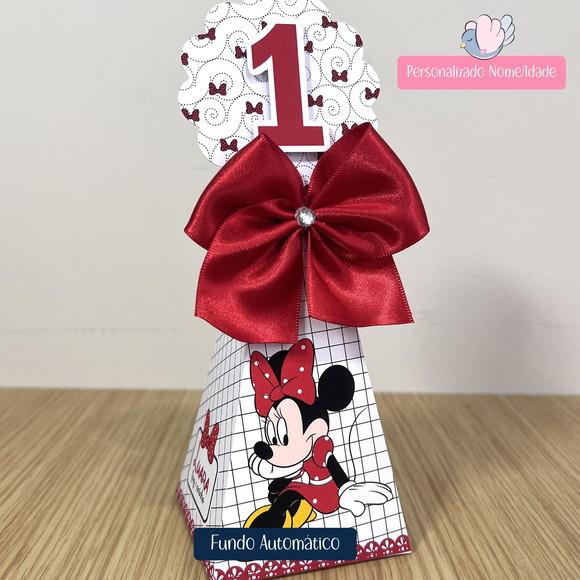 Personalizados-caixinhas- Minnie Vermelha - 15 Itens