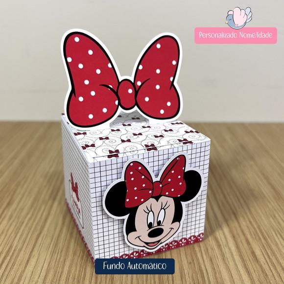 Personalizados-caixinhas- Minnie Vermelha - 30 Itens