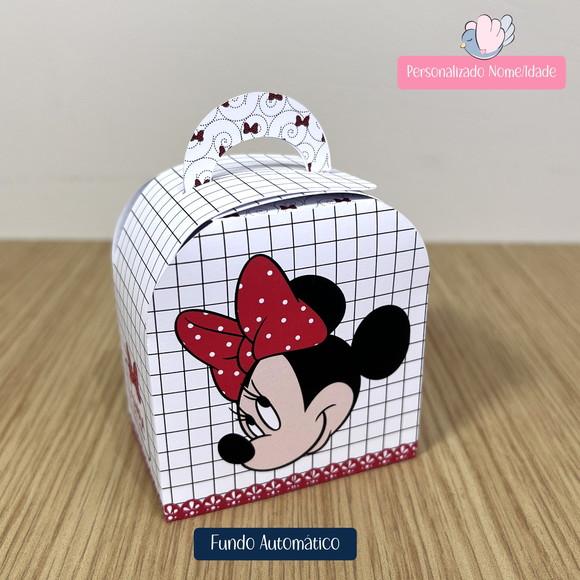 Personalizados-caixinhas- Minnie Vermelha - 50 Itens