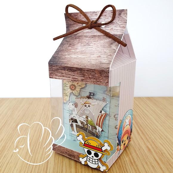 Personalizados-caixinhas- One Piece Super Luxo - 10 Itens