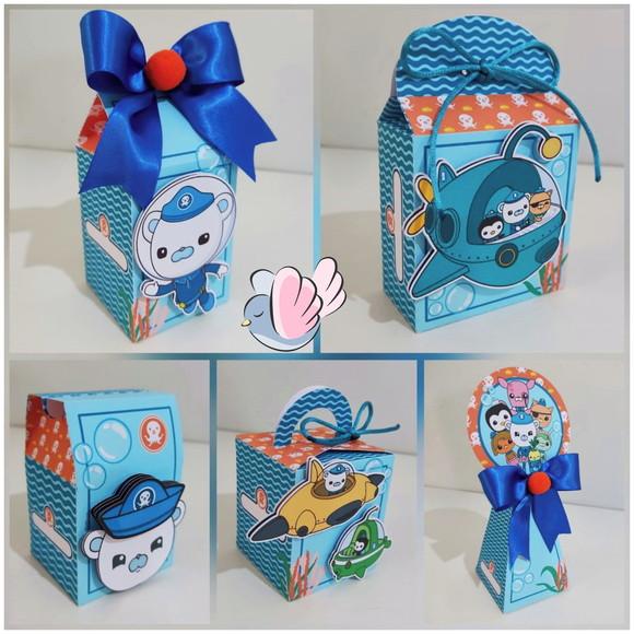 Personalizados-caixinhas- Octonautas - 10 Itens