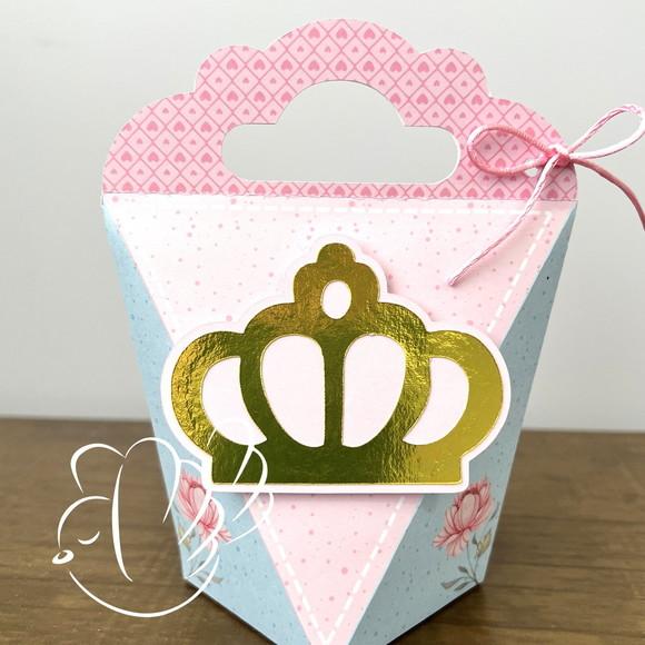 Personalizados-caixinhas- Realeza Menina - 10 Itens