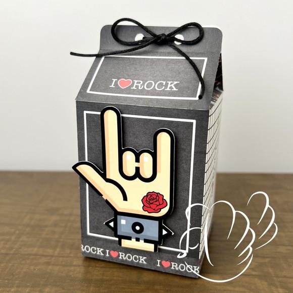Personalizados-caixinhas- Rock - 10 Itens
