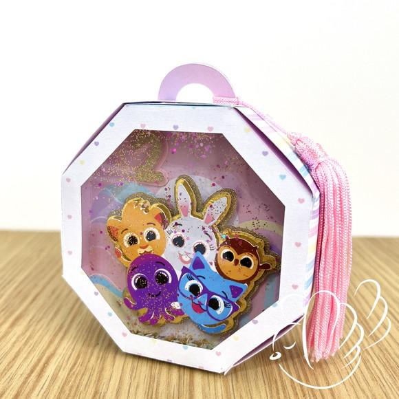 Personalizados-caixinhas-bolofofos - Super Luxo - 10 Itens