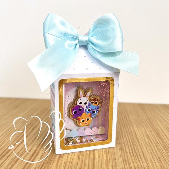 Personalizados-caixinhas-bolofofos - Super Luxo - 10 Itens