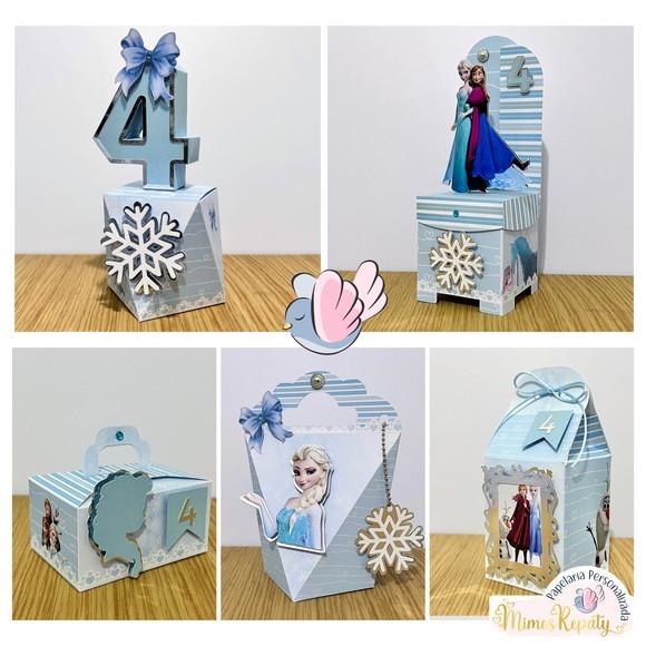 Personalizados-caixinhas-frozen -10 Itens