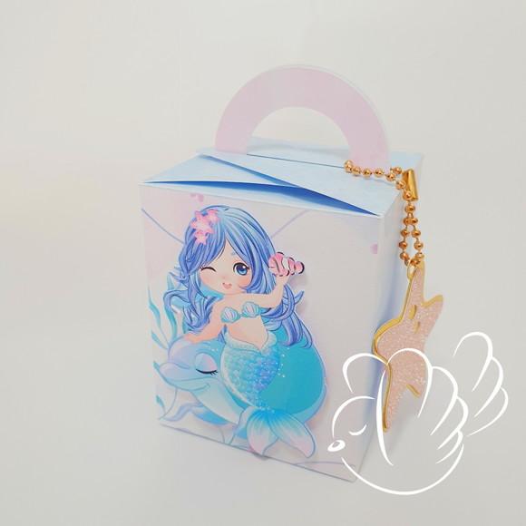 Personalizados-caixinhas-sereia - 10 Itens
