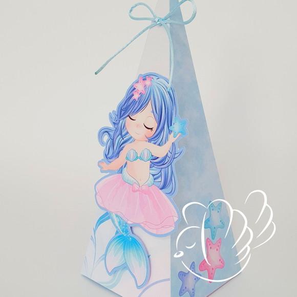 Personalizados-caixinhas-sereia - 10 Itens