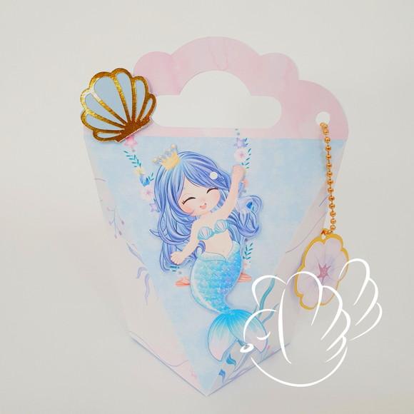 Personalizados-caixinhas-sereia - 10 Itens