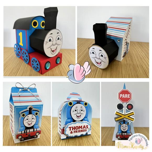 Personalizados-caixinhas-thomas e Seus Amigos -10 Itens