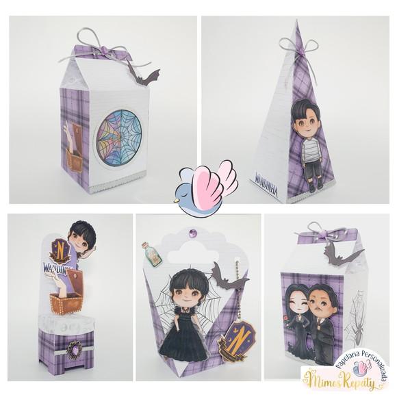 Personalizados-caixinhas-wandinha - 10 Itens