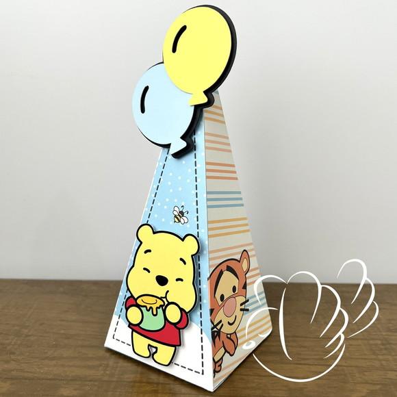 Personalizados-caixinhas-ursinho Pooh - 30 Itens