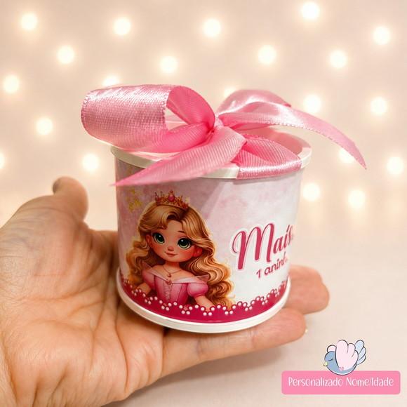 Tubolata Mini Personalizada - Bela Adormecida - 25 Unidades