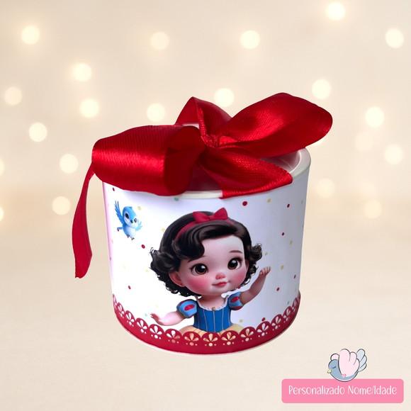 Tubolata Mini Personalizada - Branca de Neve - 10 Unidades