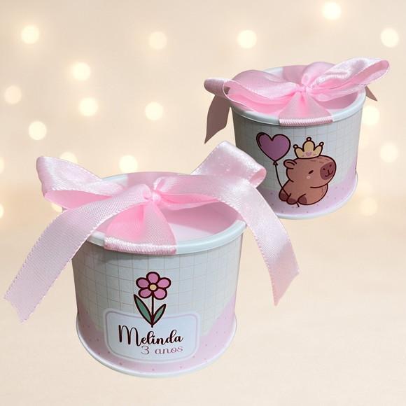 Tubolata Mini Personalizada - Capivara - 15 Unidades