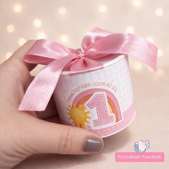 Tubolata Mini Personalizada - Volta ao Sol - 20 Unidades