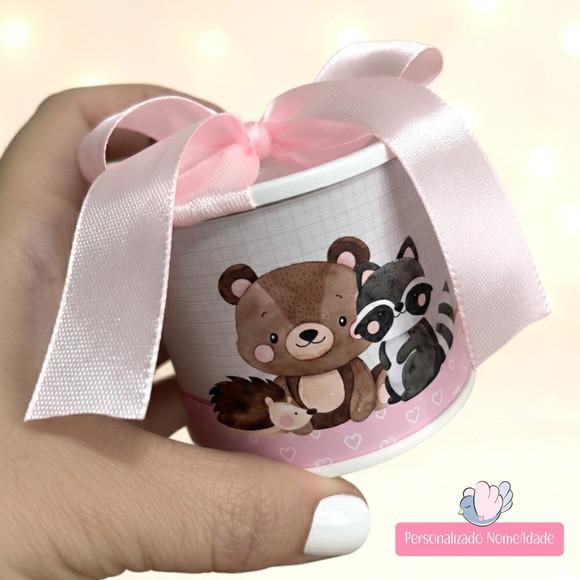Tubolata Mini Personalizada- Bosque Menina - 10 Unidades
